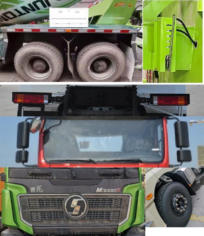 駿通牌JF5319GJB306SXA2混凝土攪拌運(yùn)輸車公告圖片