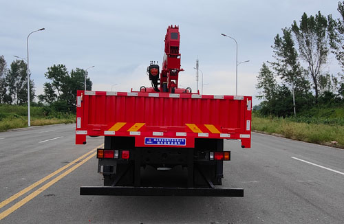 神百重工牌ABC5180JSQCDW6隨車起重運(yùn)輸車公告圖片