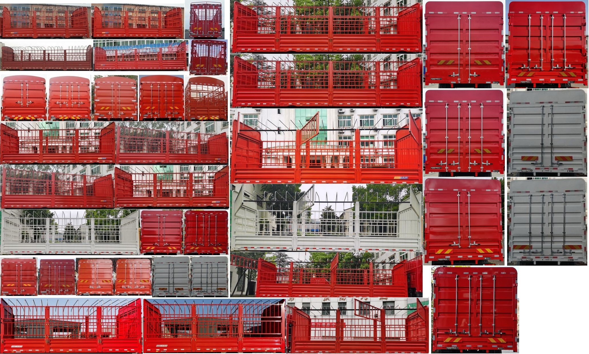 东风牌DFH5250CCYE3仓栅式运输车公告图片
