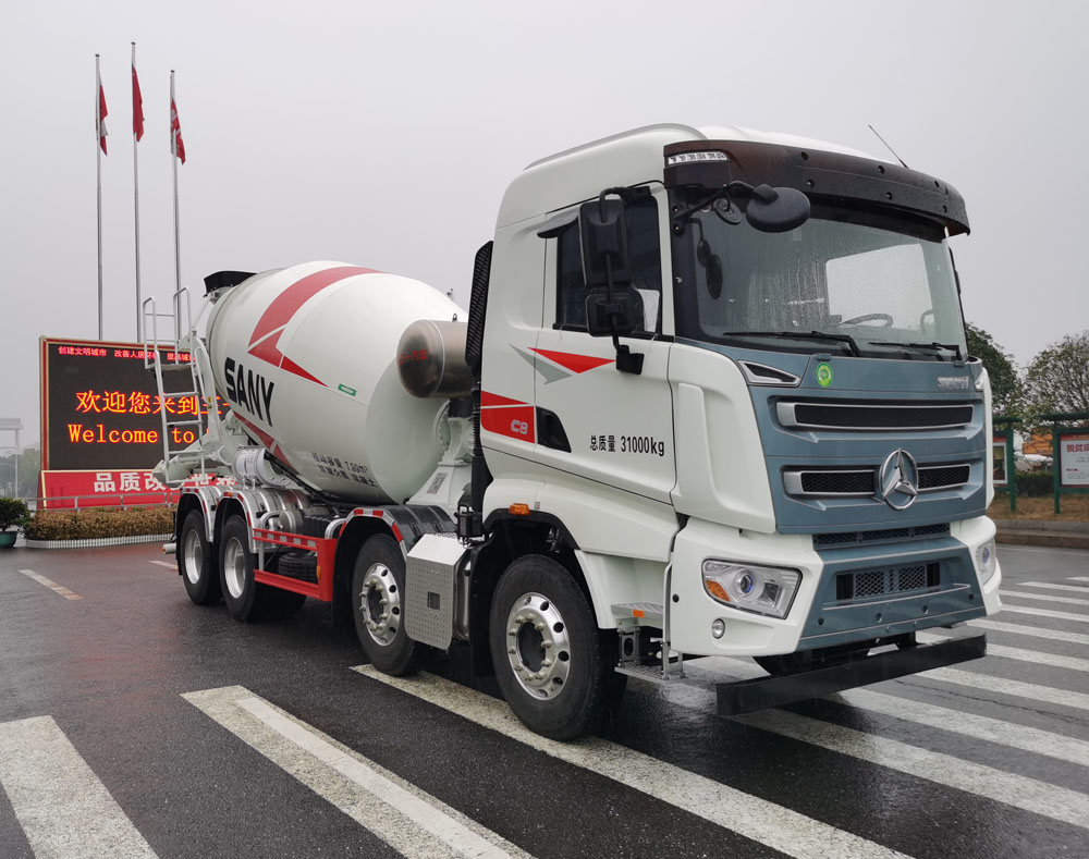 三一牌SYM5316GJB1F8混凝土搅拌运输车公告图片