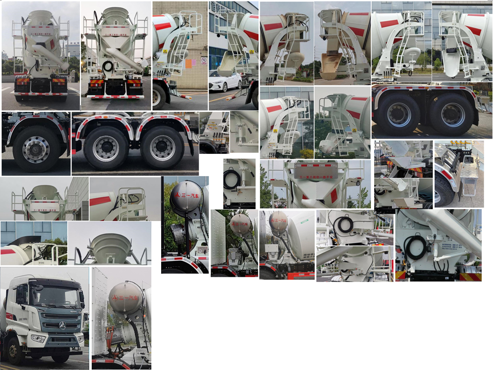 三一牌SYM5310GJB5BEV3換電式純電動混凝土攪拌運輸車公告圖片