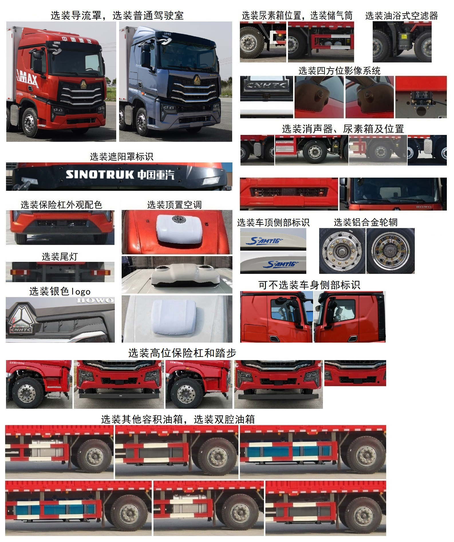 豪沃牌ZZ5257XLCN43CKF1冷藏車公告圖片