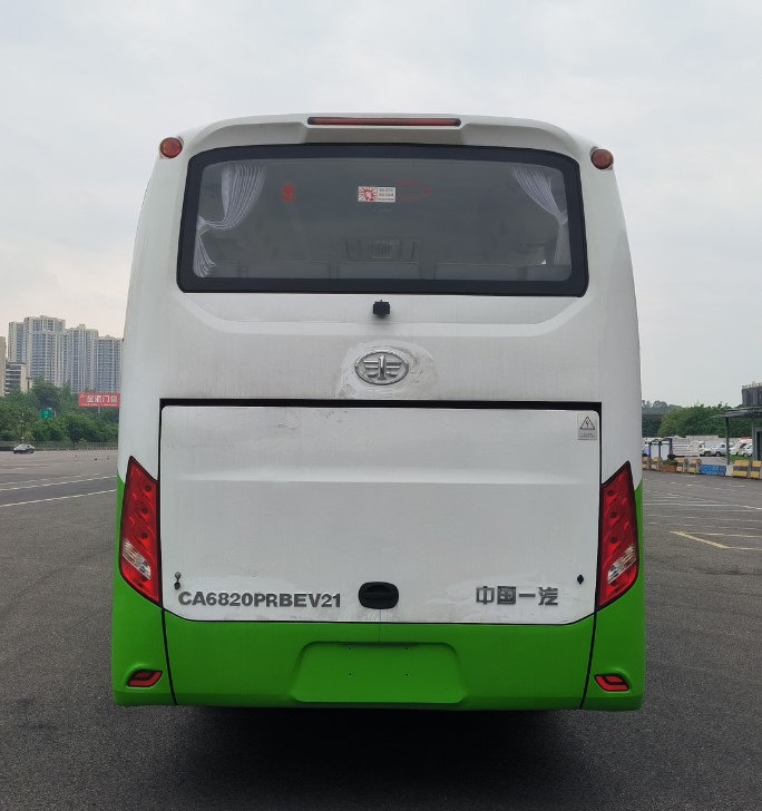 解放牌CA6820PRBEV21纯电动客车公告图片