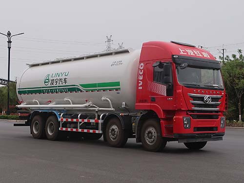 凌宇牌CLY5317GFLCQ6低密度粉粒物料運輸車公告圖片