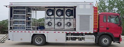 新東日牌YZR5160XBXZ6被服洗滌車公告圖片