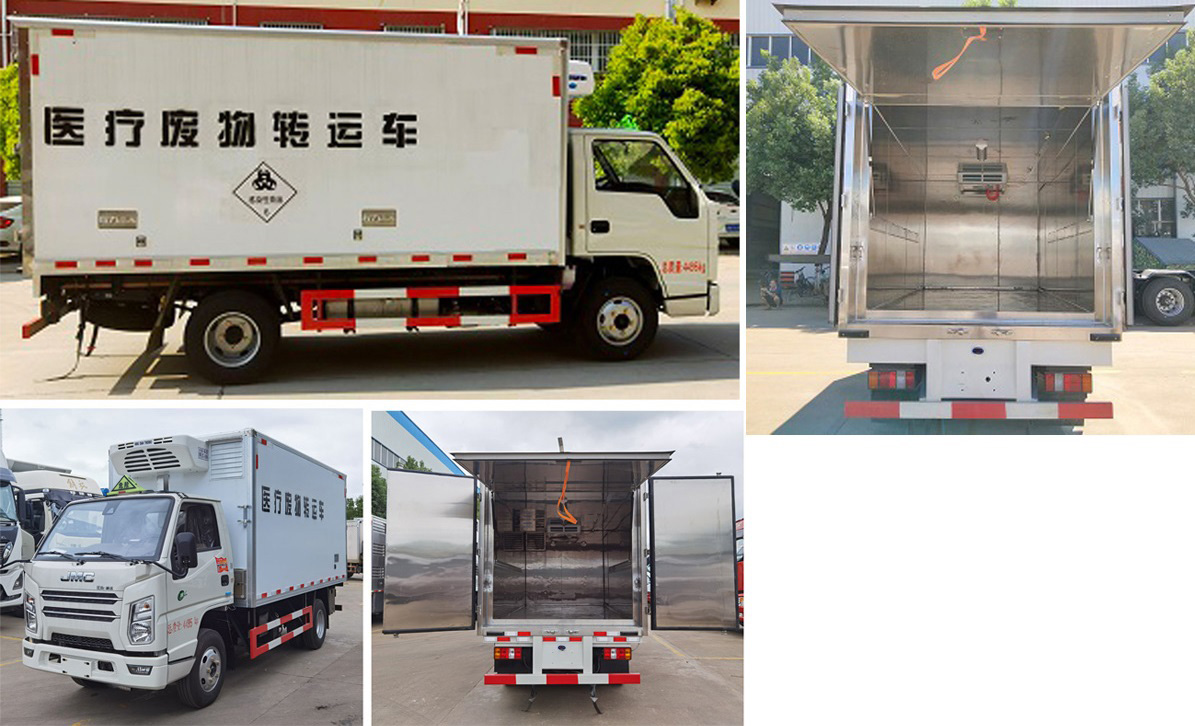 程力威牌CLW5044XYYJ6醫(yī)療廢物轉(zhuǎn)運(yùn)車公告圖片