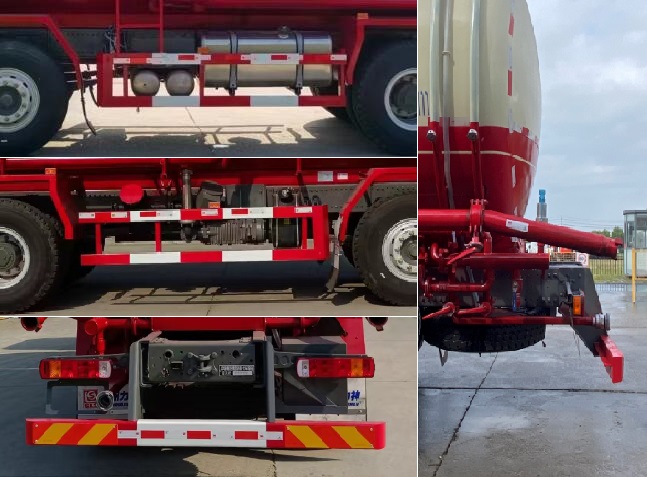 醒獅牌SLS5317GFLZ6低密度粉粒物料運(yùn)輸車(chē)公告圖片