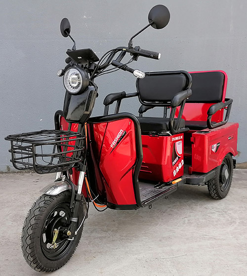 ZY1200DZK-10C 自由动力牌纯电动前鼓式后鼓式电动正三轮摩托车图片