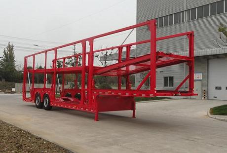 江淮牌13.8米12.6吨2轴车辆运输半挂车(HFC9201TCLZ)