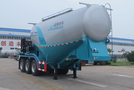 盛润牌8.5米33.4吨3轴干拌砂浆运输半挂车(SKW9400GSJ)