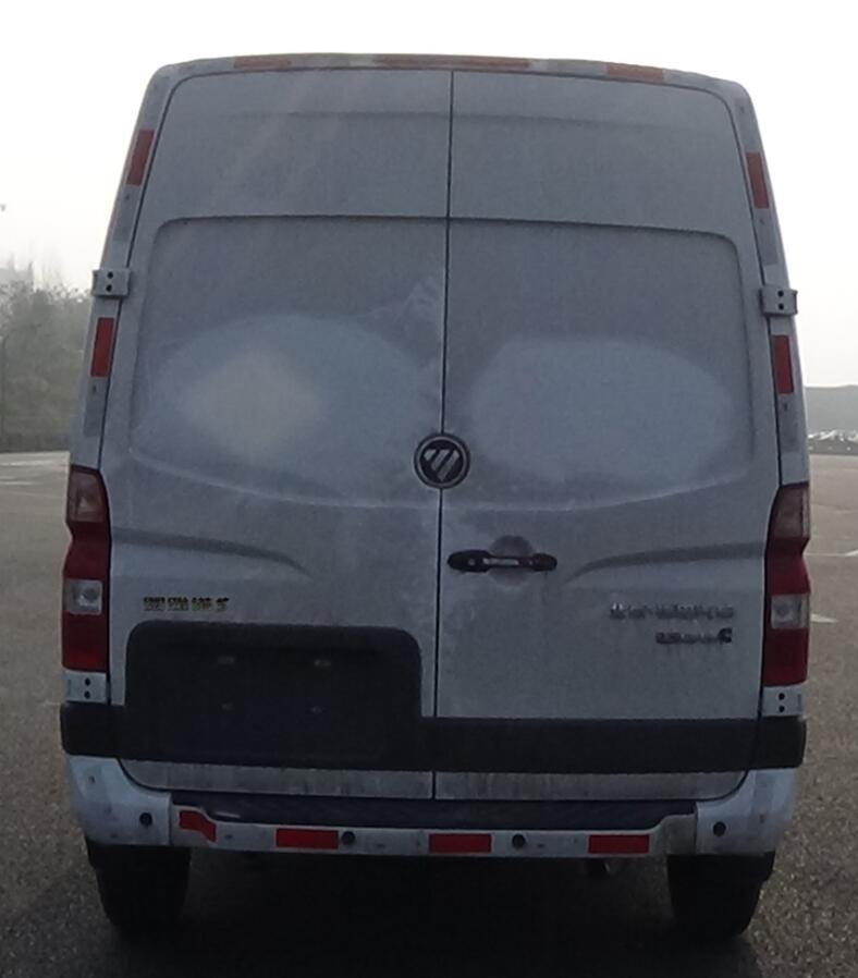 福田牌BJ5048XXY-E6廂式運(yùn)輸車(chē)公告圖片