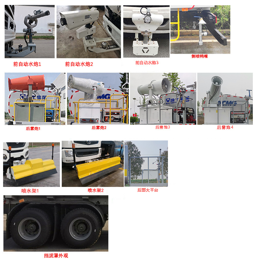 徐工牌DXA5250GPSD6绿化喷洒车公告图片