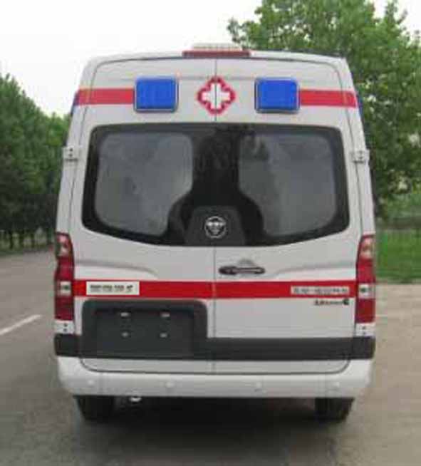 福田牌BJ5048XJH-B6救護車公告圖片