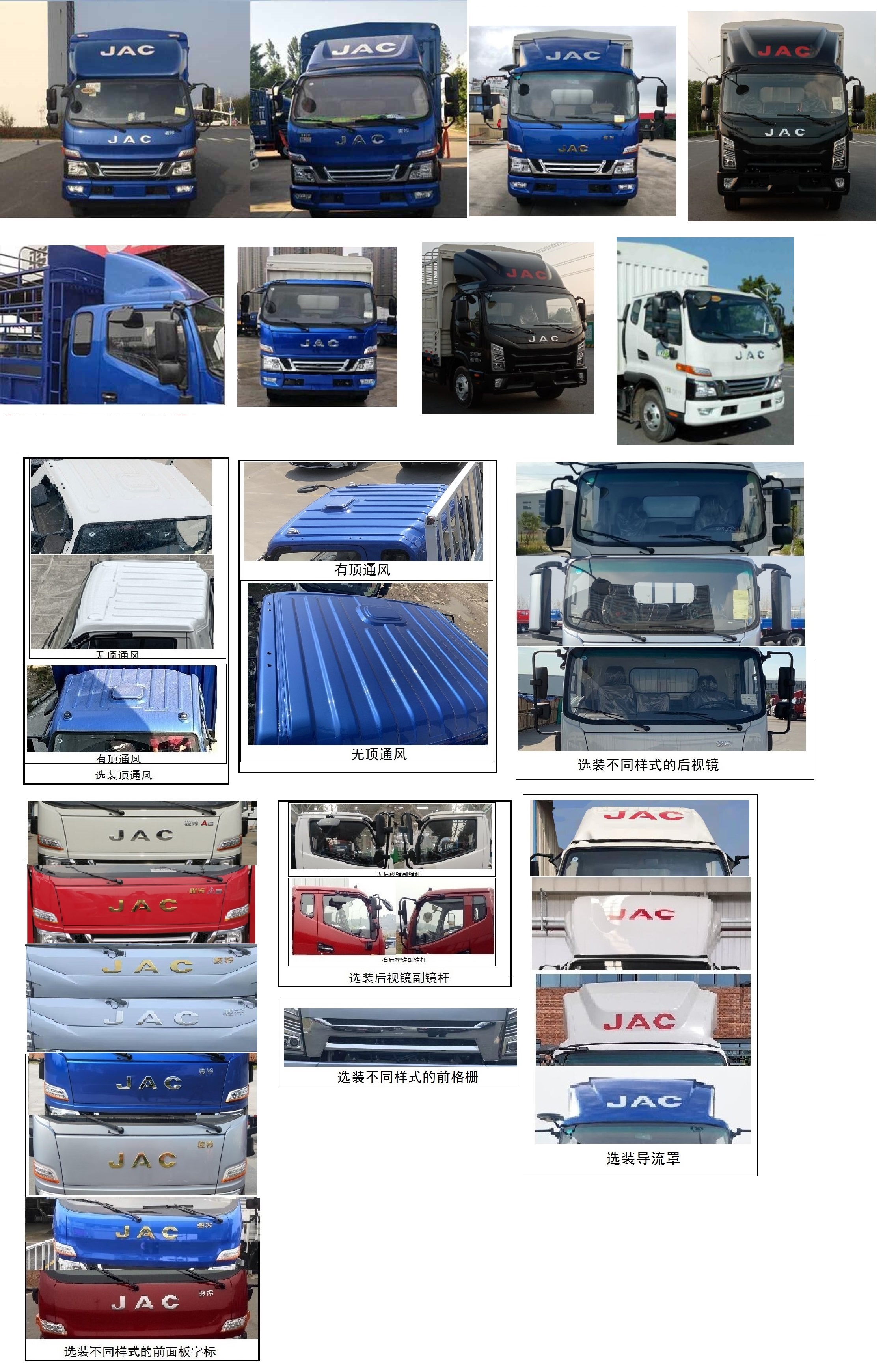 江淮牌HFC5048CCYB31K1C7S倉柵式運(yùn)輸車公告圖片