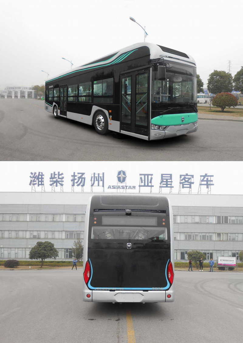 亚星牌JS6128GHBEV22纯电动低地板城市客车公告图片