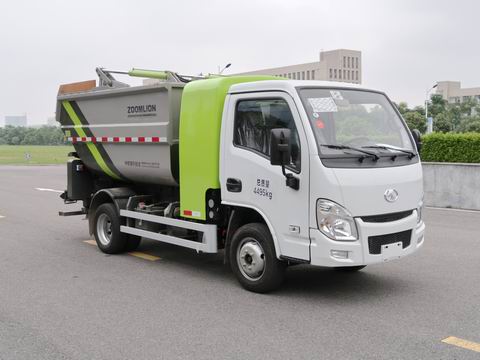 中联牌ZBH5040ZZZSHABEV纯电动自装卸式垃圾车公告图片
