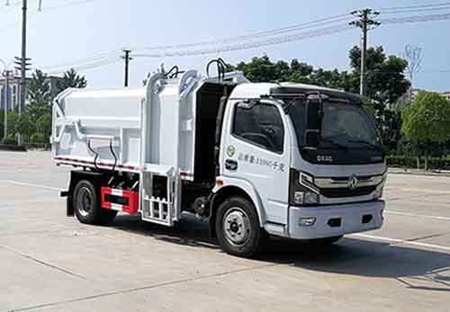 东风股份多利卡D7 CLQ5120ZZZ6自装卸式垃圾车图片