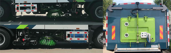 華威馳樂(lè)牌SGZ5189TXSZZ6T5洗掃車公告圖片