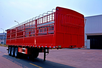 跃海路威牌11.5米34.2吨3轴仓栅式运输半挂车(LYH9401CCY)
