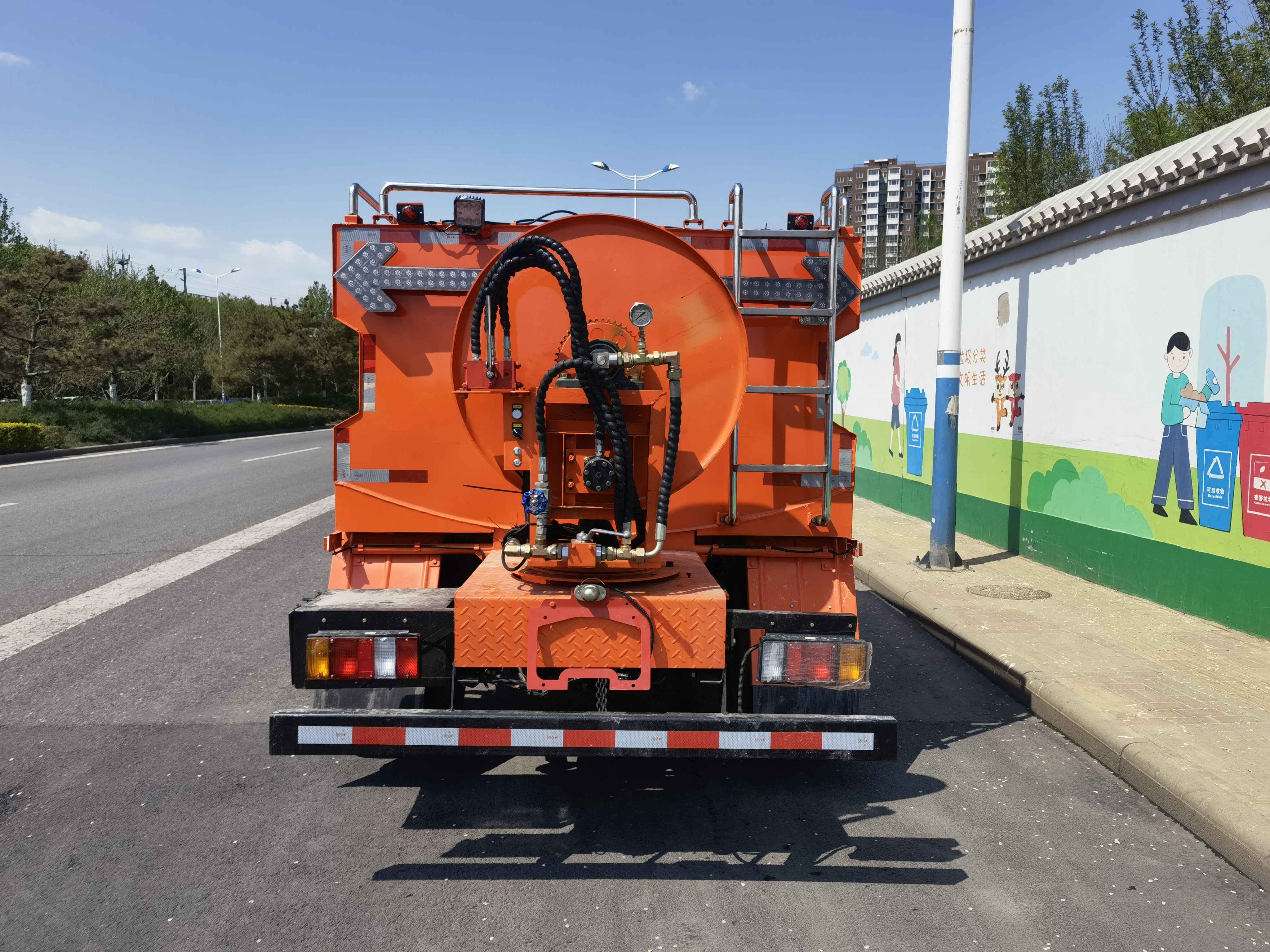 華威馳樂牌SGZ5080GQXQL6清洗車公告圖片