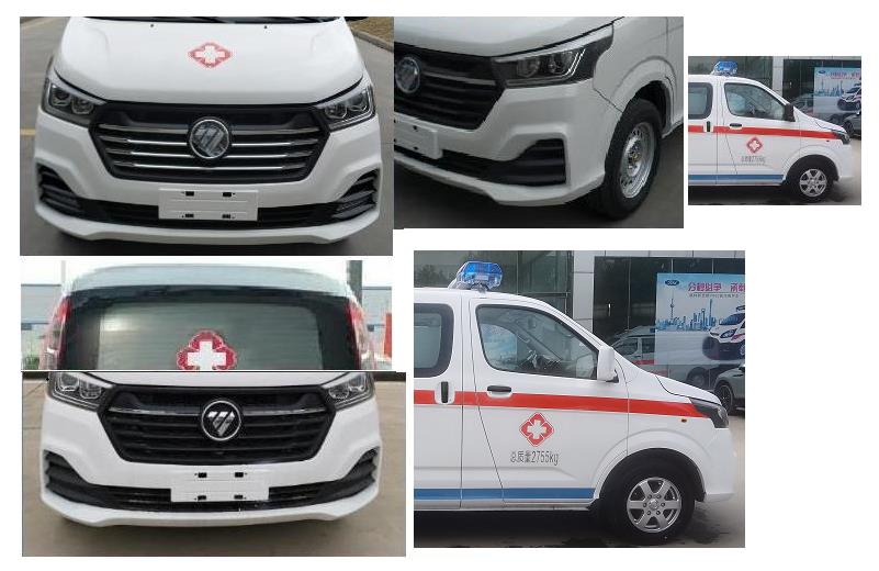 福田牌BJ5036XJH-E2救護(hù)車公告圖片