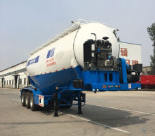 下灰半挂车