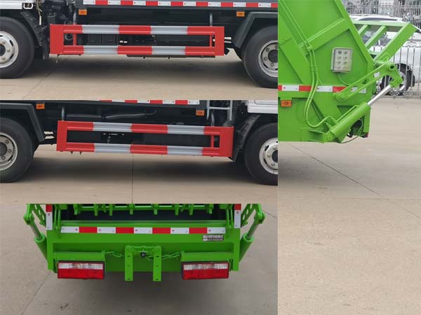 神狐牌HLQ5070ZYSE6壓縮式垃圾車(chē)公告圖片
