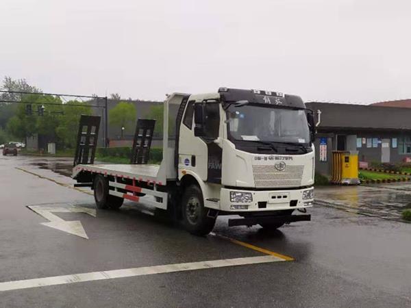 解放牌CA5160TPBP62K1L4AE6平板運輸車公告圖片