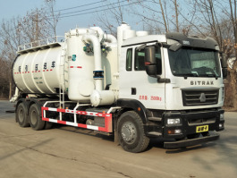 吸引压送车