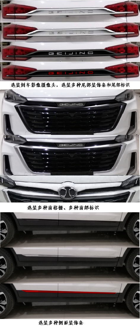 北京牌BJ7152U3BMK轿车公告图片