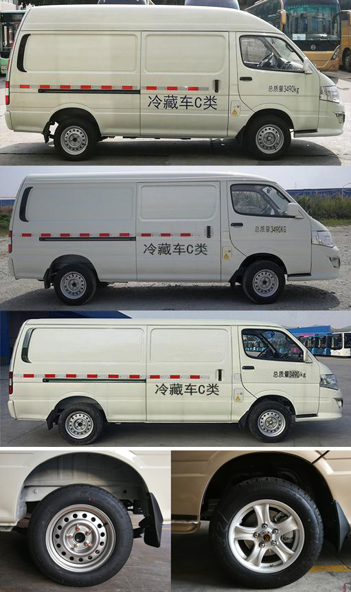 金旅牌XML5036XLCEVL0C純電動(dòng)冷藏車公告圖片