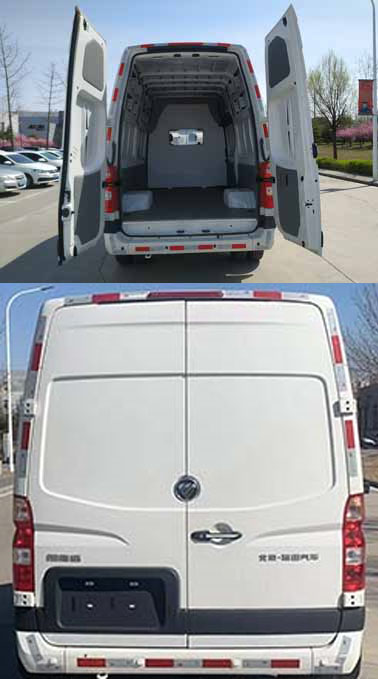 福田牌BJ5048XXY-M5廂式運輸車公告圖片