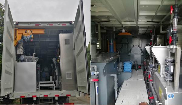 海鵬牌JHP5310TWC污水處理車公告圖片