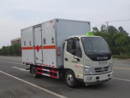 江特牌JDF5041XRQB6易燃气体厢式运输车