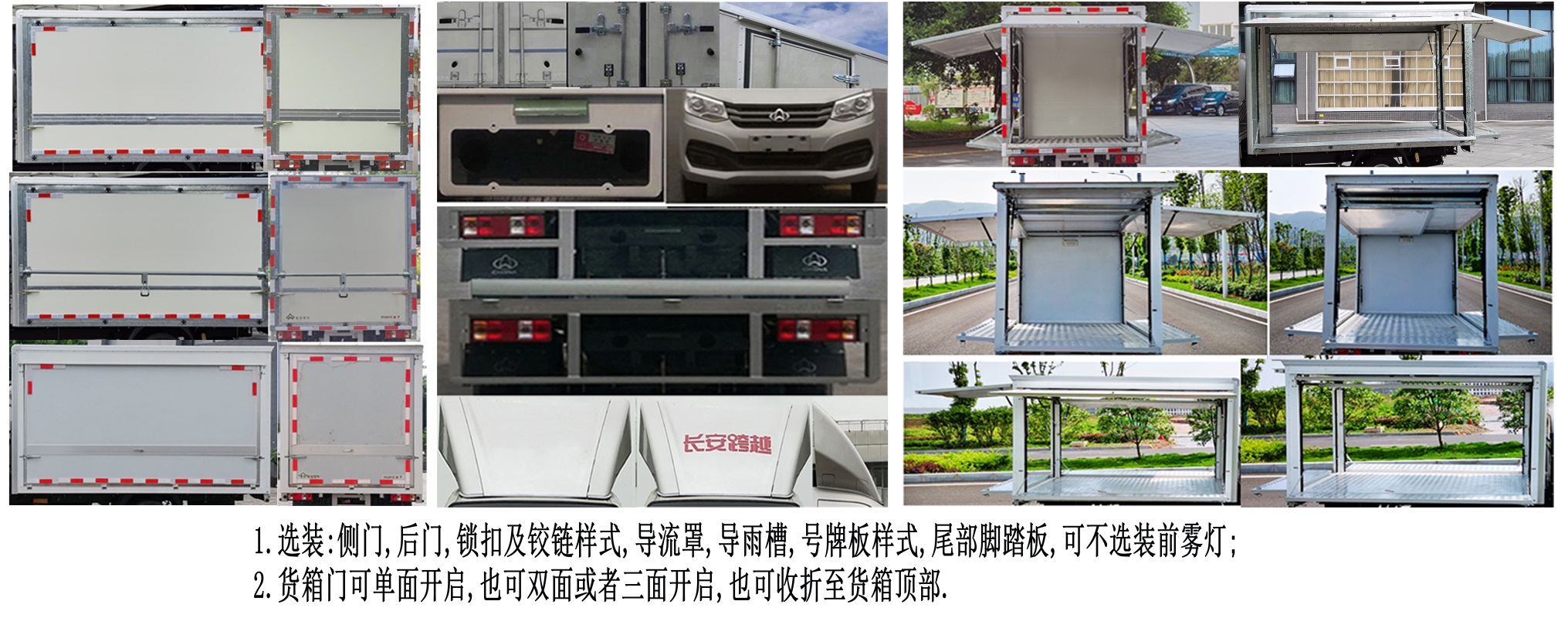 長安牌SC5034XYKXDD6B2翼開啟廂式車公告圖片