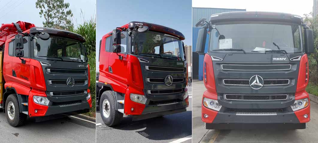 三一牌SYM5445THBFS混凝土泵車公告圖片