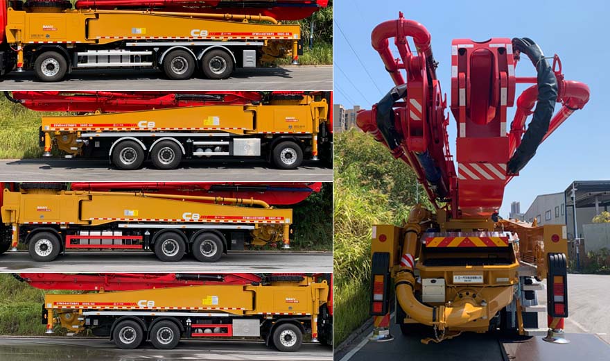 三一牌SYM5445THBFS混凝土泵車公告圖片