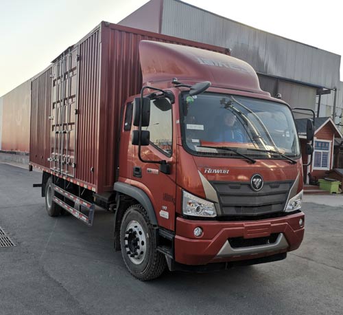 福田牌BJ5184XXYKPFG-02廂式運(yùn)輸車公告圖片