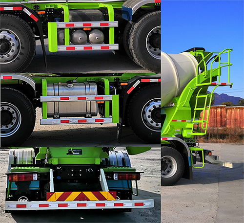 歐曼牌BJ5319GJBY6GRL-12混凝土攪拌運(yùn)輸車公告圖片