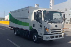 纯电动密闭式桶装垃圾车