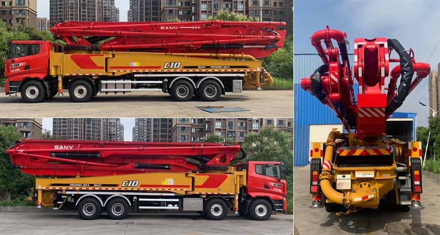 三一牌SYM5440THBFS混凝土泵車公告圖片