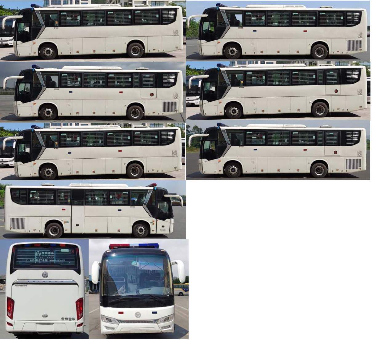 金旅牌XML5162XQC16囚車公告圖片