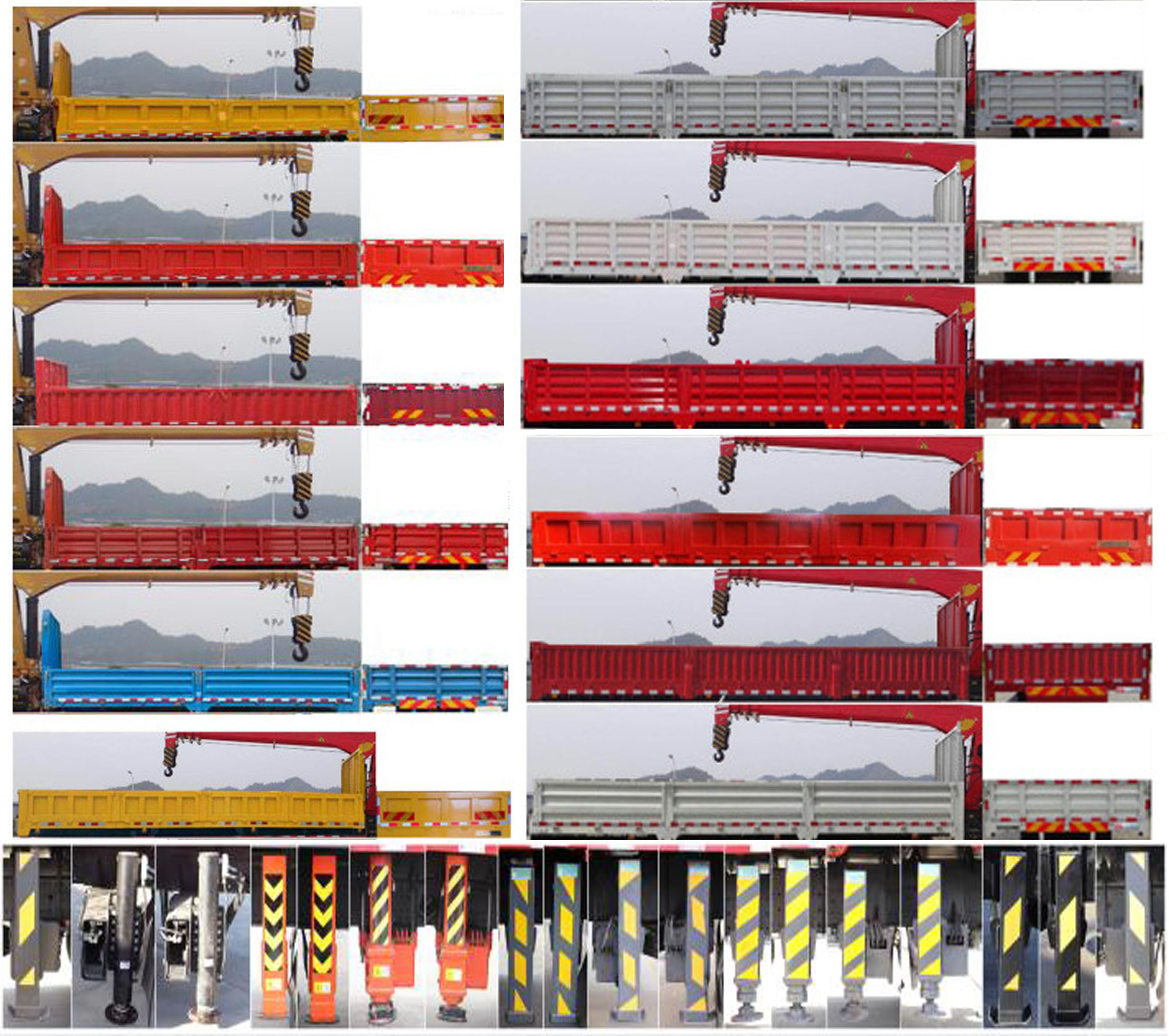 程力威牌CLW5188JSQ6SZ隨車起重運輸車公告圖片