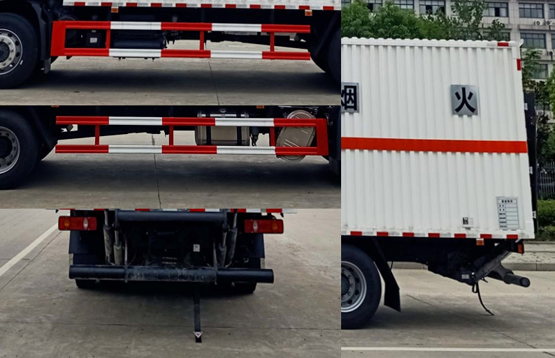 楚飛牌CLQ5180XRQ6D易燃氣體廂式運輸車公告圖片