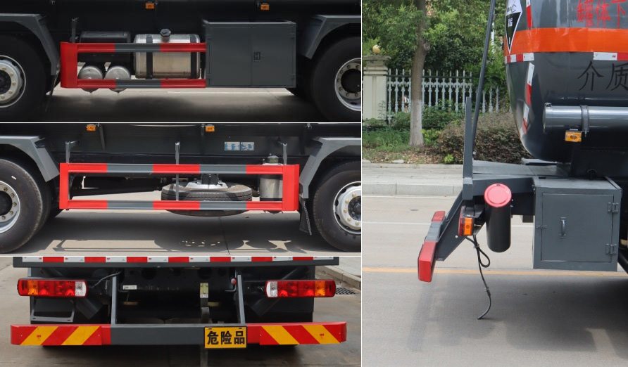 中汽力威牌HLW5261GFWC6腐蝕性物品罐式運輸車公告圖片