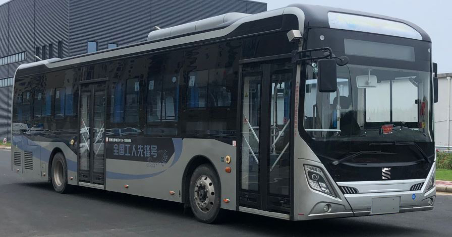 九州牌SYC6125BEV01纯电动低入口城市客车图片