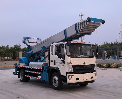 九合重工牌JHZ5100TBAZZ45搬家作业车公告图片