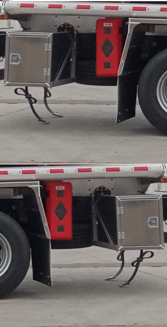 楚勝牌CSC5329GRYLB6鋁合金易燃液體罐式運(yùn)輸車公告圖片