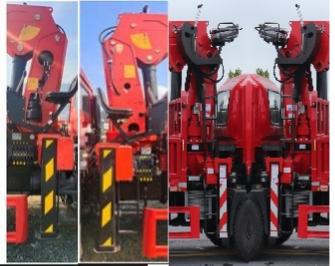 明健神力牌MJA5180JSQLD6隨車(chē)起重運(yùn)輸車(chē)公告圖片