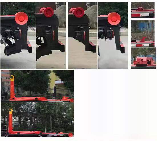 瑞力星牌RLQ5042ZXXFD6車(chē)廂可卸式垃圾車(chē)公告圖片